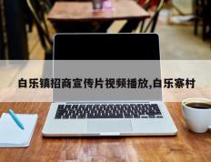 白乐镇招商宣传片视频播放,白乐寨村