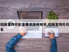 招商宣传片配音要求高吗知乎,招商宣传片片名