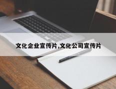 文化企业宣传片,文化公司宣传片